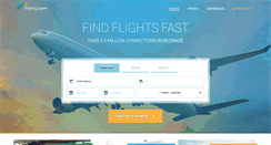 Desktop Screenshot of flying.com