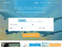 Tablet Screenshot of flying.com